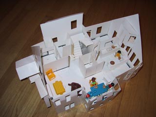 3D House Model Interior Walls